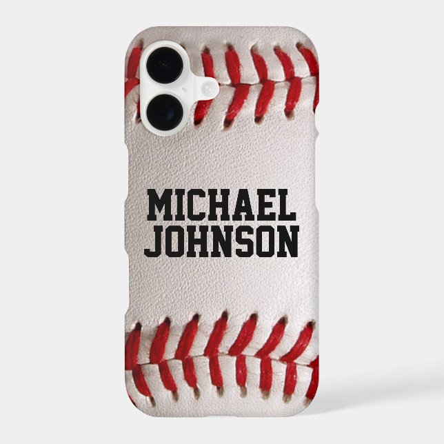 Baseball Softball Stitching Custom Text (Back)