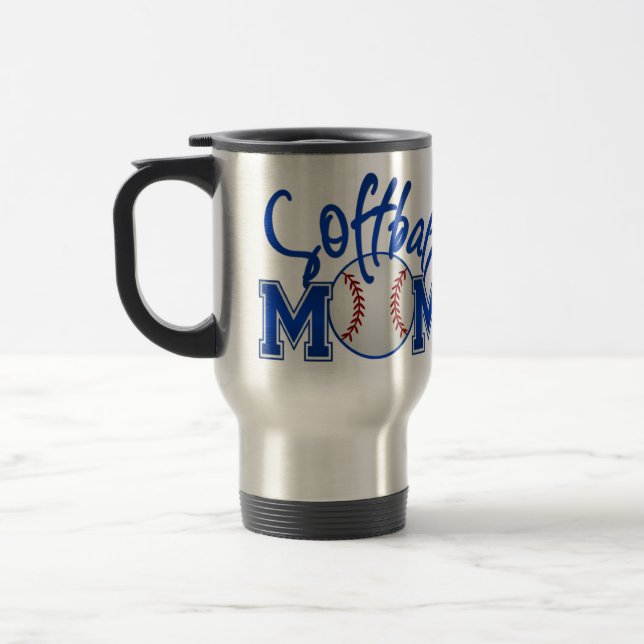 Baseball, Softball, Tee Ball, Knothole - SRF Travel Mug (Left)
