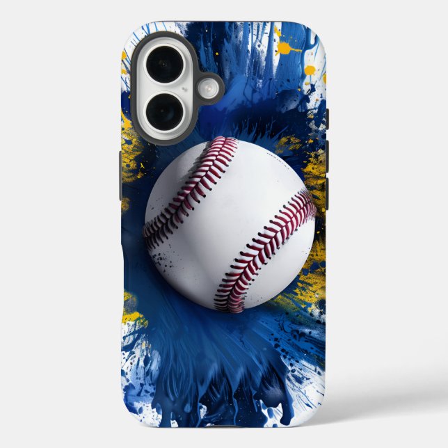 Baseball Splash iPhone / iPad case (Back)