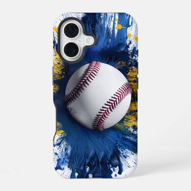 Baseball Splash iPhone / iPad case (Back)