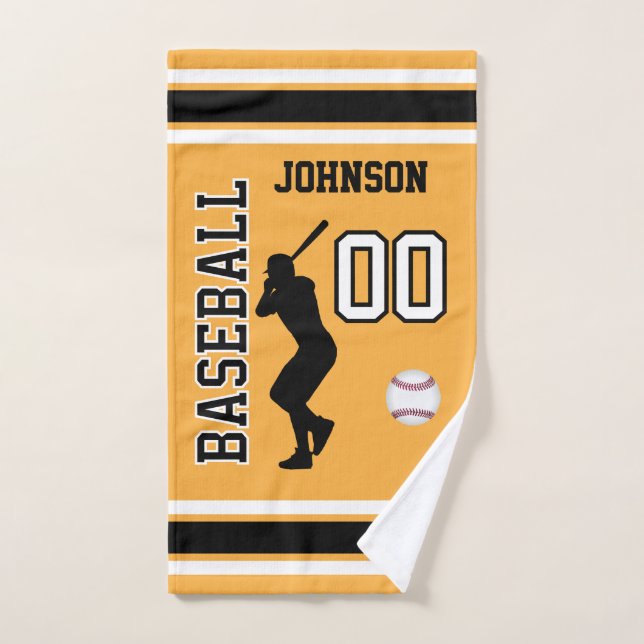 Baseball Sport - 100% Customisable  Hand Towel (Hand Towel)