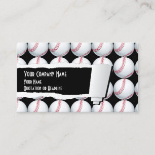 Baseball Sport Business Card