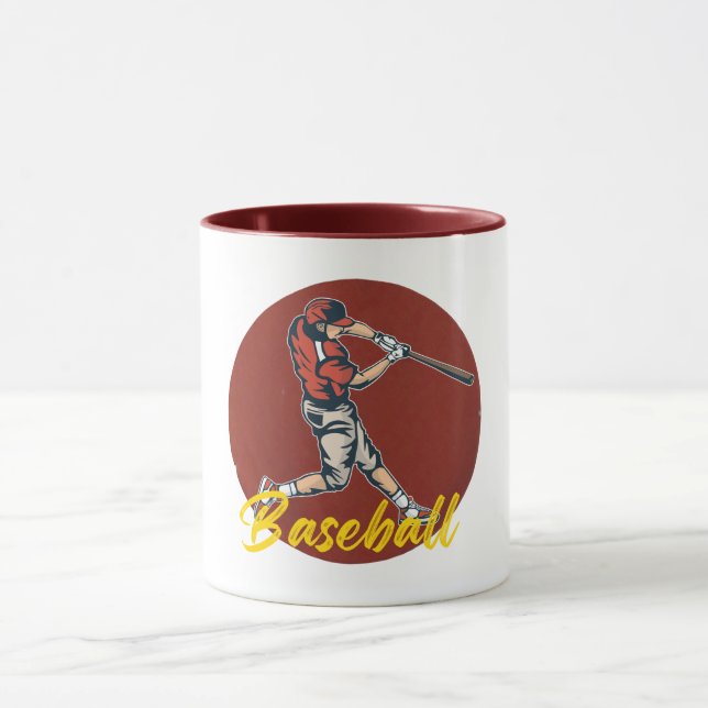 Baseball Sport Mug (Center)