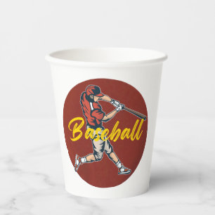 Baseball Sport Paper Cups