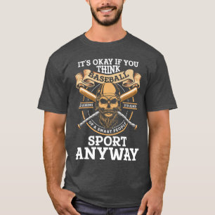Baseball Sport Sportsman Usa girl T-Shirt