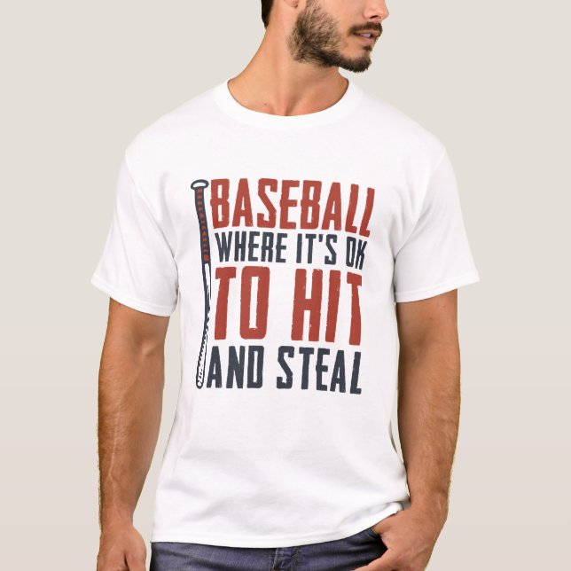 Baseball sport t-shirt design (Front)