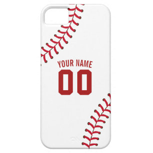 Baseball Sport Team Jersey Custom Name Barely There iPhone 5 Case