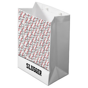 Baseball Sports Balls NAME All American Classic Medium Gift Bag