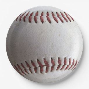 Baseball Sports Balls Paper Plate