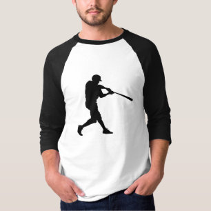 Baseball sports Batter Custom-Cut T-Shirt