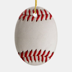 Baseball Sports Ceramic Tree Decoration