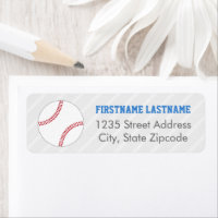 Baseball Sports Fan Grey Red Stripe Family