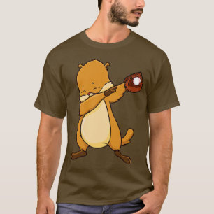 Baseball Sports Groundhog Player Team Coach Mum Da T-Shirt