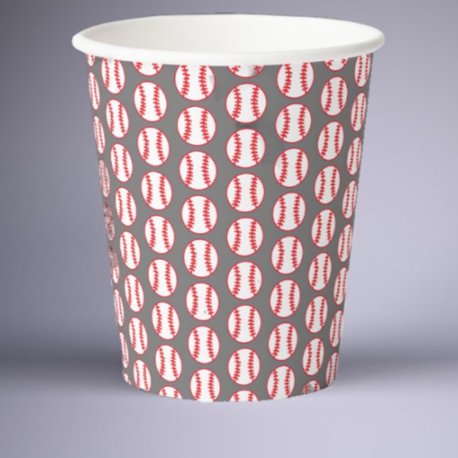 Baseball Sports Party Paper Cups (Creator Uploaded)