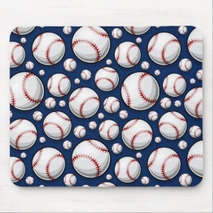 Baseball Sports Pattern Mouse Mat
