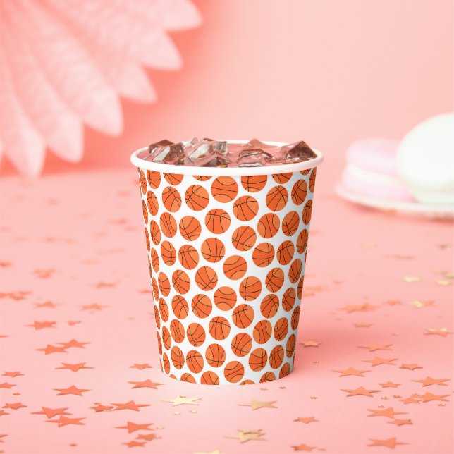 Baseball sports Pattern  Paper Cups (Insitu)