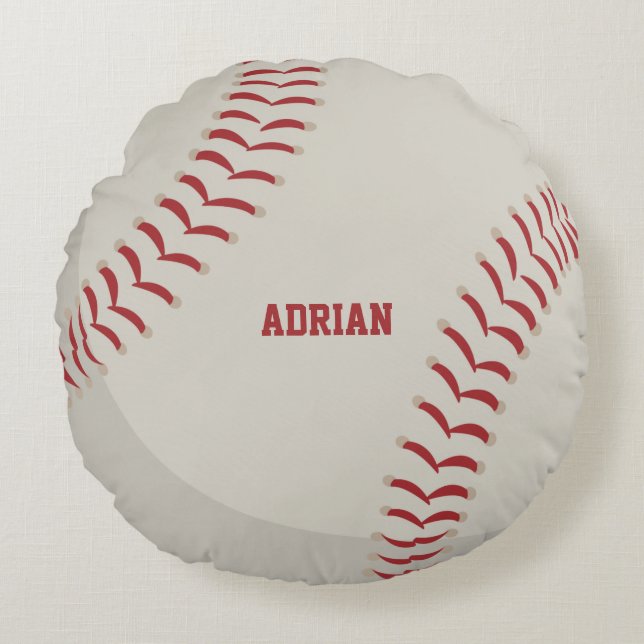 Baseball Sports Personalised   Accent Pillow (Front)