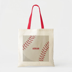 Baseball Sports Personalised Tote Bag