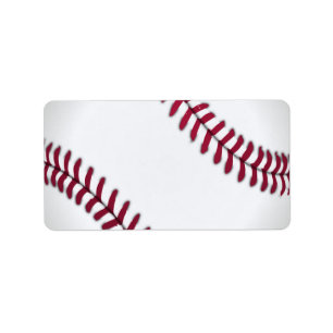 Baseball Sports Team Game Coach Ball Field Label
