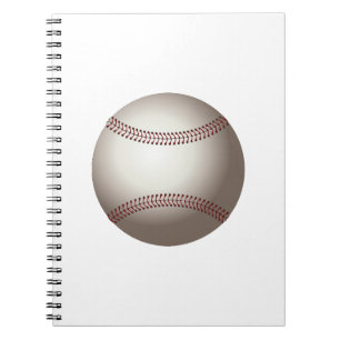 Baseball Sports Team Game Coach Family Friend Fun Notebook