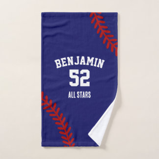 baseball sports towel, coach bath towel