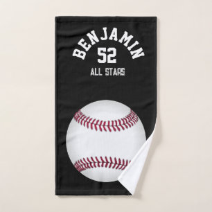 Baseball sports towel, coach bath towel