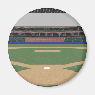 Baseball Stadium: 3D Model: Magnet