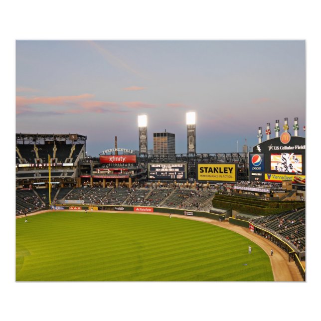 Baseball Stadium Photo Print (Front)