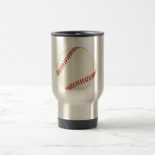 'BASEBALL'  stainless steel travel mug! Travel Mug