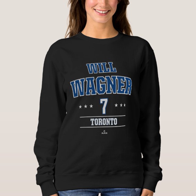 Baseball Star Will Wagner Toronto MLBPA Sweatshirt (Front)