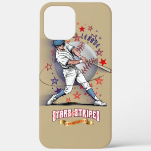 Baseball Stars & Stripes iPhone 12 Pro Max Case
