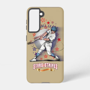 Baseball Stars & Stripes Samsung Galaxy Case