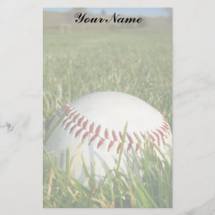 Baseball stationary stationery