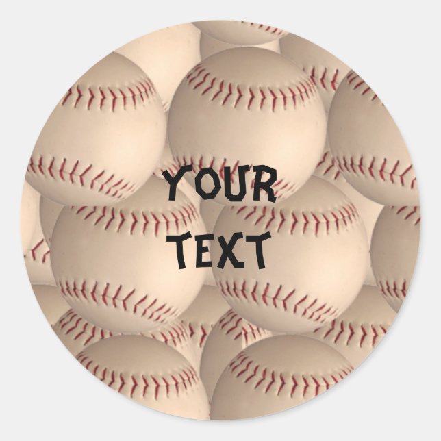 baseball sticker (Front)