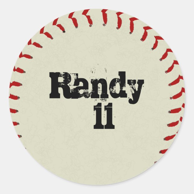 Baseball Stickers (Front)