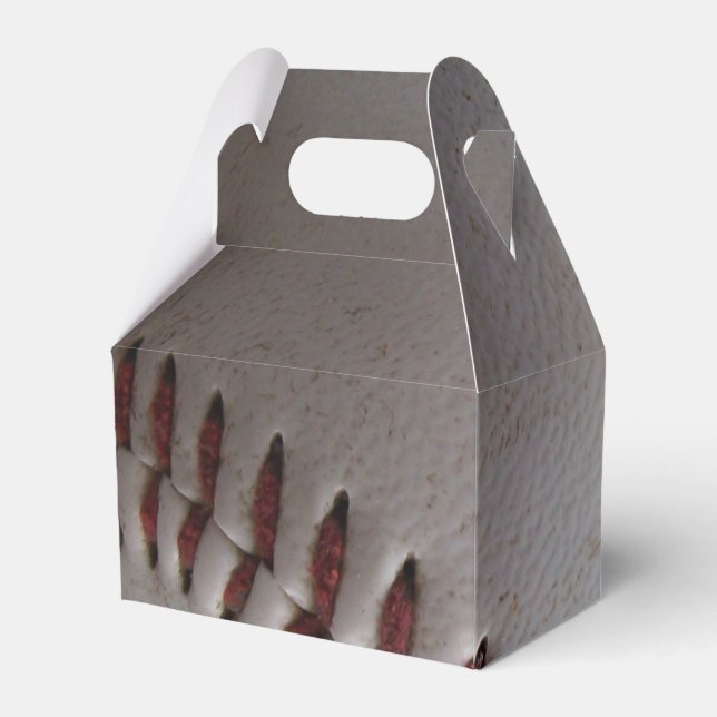 Baseball Stitches Favour Box (Back Side)