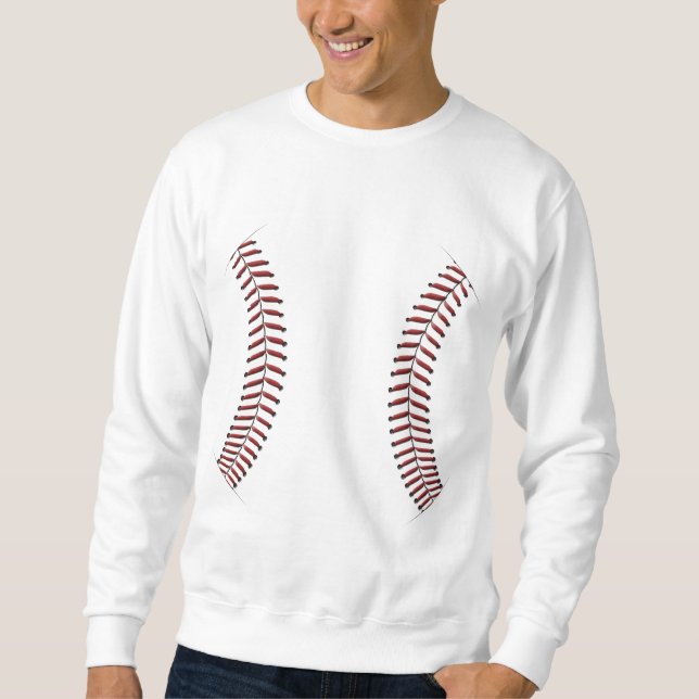 Baseball Stitching Sweatshirt (Front)