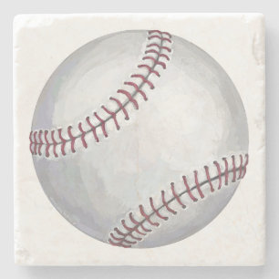 Baseball Stone Coaster