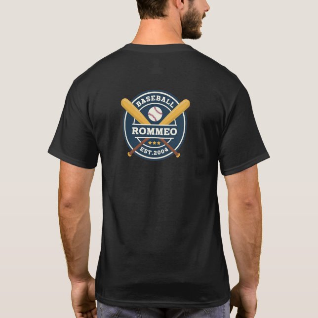 Baseball T-Shirt (Back)