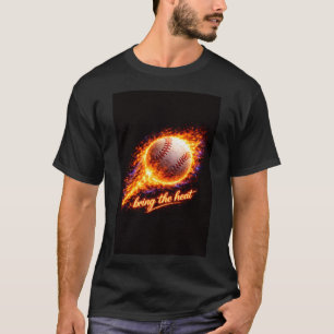 Baseball T-Shirt – “Bring the Heat” Fire Sports Gr
