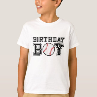 Baseball T-shirt for the birthday boy