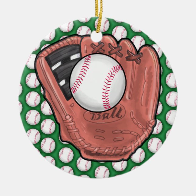 Baseball Tag / Ornament - SRF (Front)
