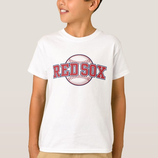 Baseball Team Boston Red So T-Shirt (Front)