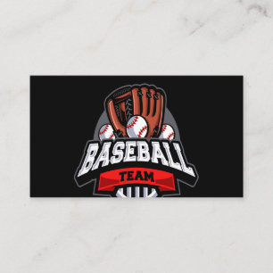 Baseball Team Business Card