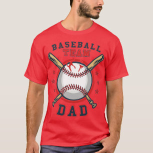 baseball team Dad T-Shirt