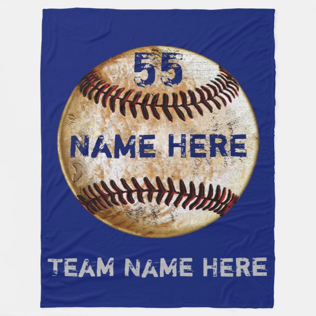 Baseball Team Gifts Baseball Throw Blanket (Front)