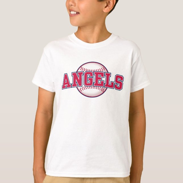 Baseball Team Los Angeles Angel T-Shirt (Front)