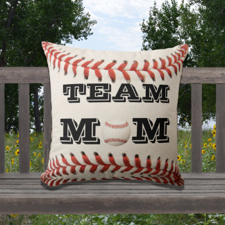 Baseball Team Mom Cushion