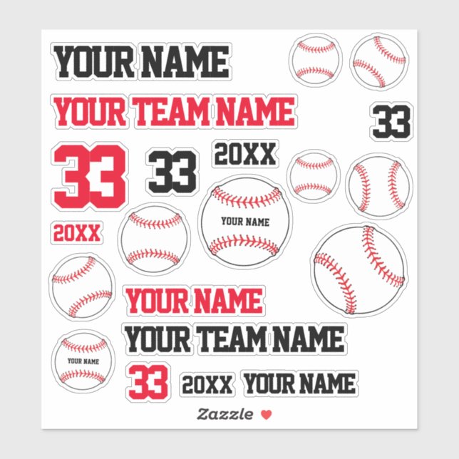 Baseball Team Name Number Year / Baseball player (Sheet)