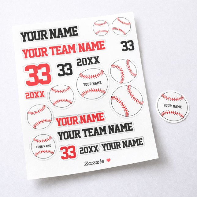 Baseball Team Name Number Year / Baseball player (Creator Uploaded)